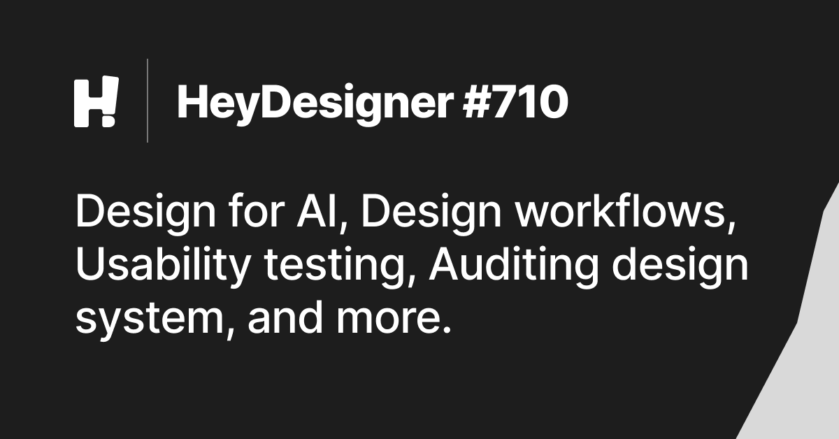 Design for AI